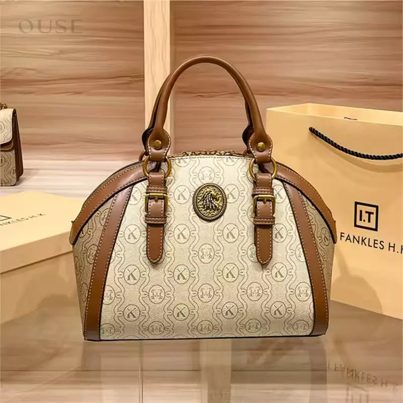 Bolsa Feminina Siena Beige — Sofisticação e Luxo que Transformam Qualquer Look