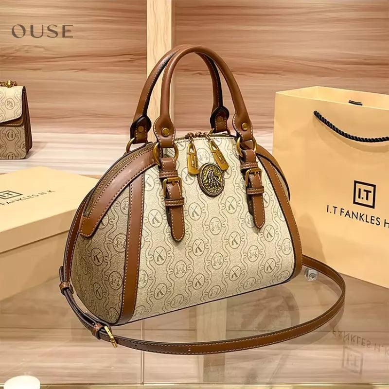Bolsa Feminina Siena Beige — Sofisticação e Luxo que Transformam Qualquer Look