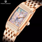 Relógio Feminino Pagani Design Diamond Purple Gold