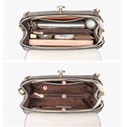 Bolsa Feminina Transversal Modelo Célinea Gray