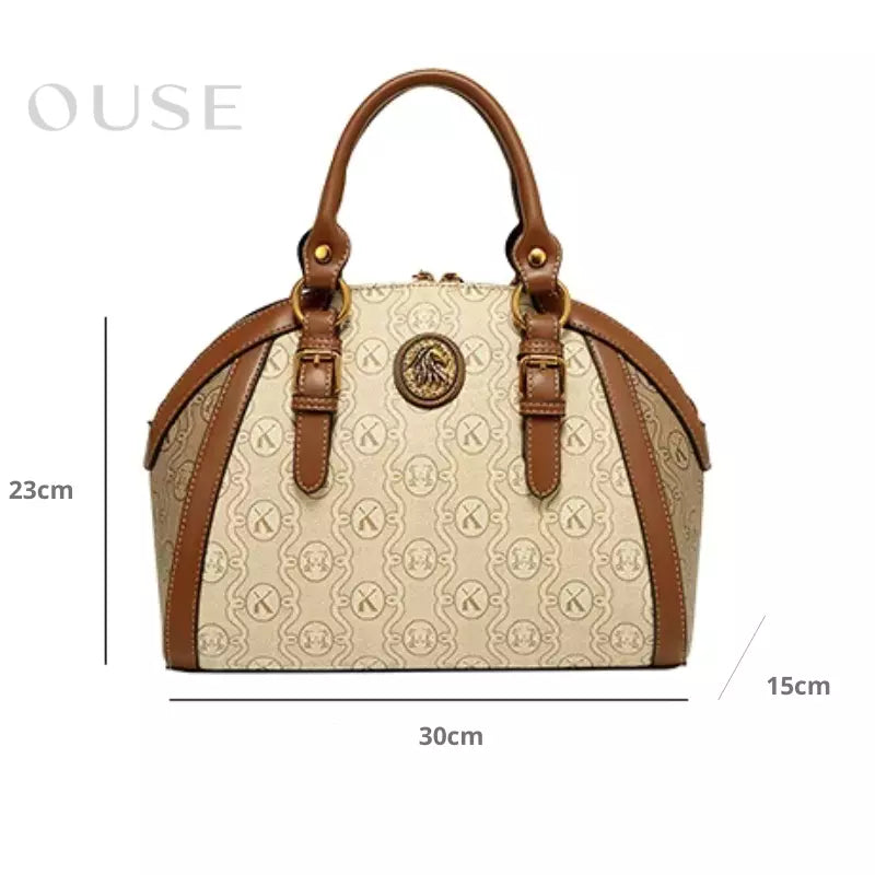 Bolsa Feminina Siena Beige — Sofisticação e Luxo que Transformam Qualquer Look