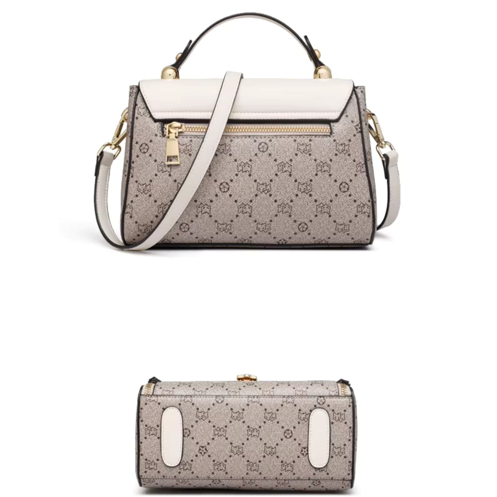 Bolsa Feminina Transversal Modelo Célinea Gray