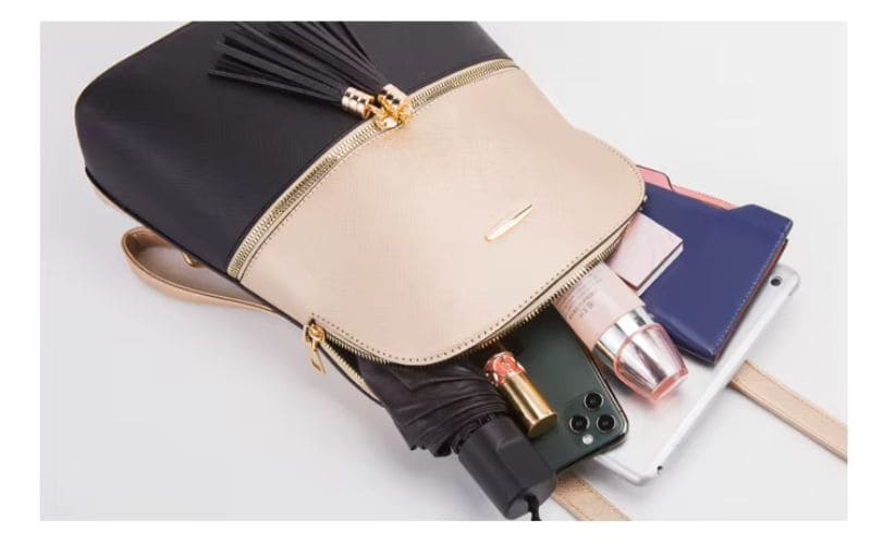 Bolsa Mochila feminina  Modelo Zafira