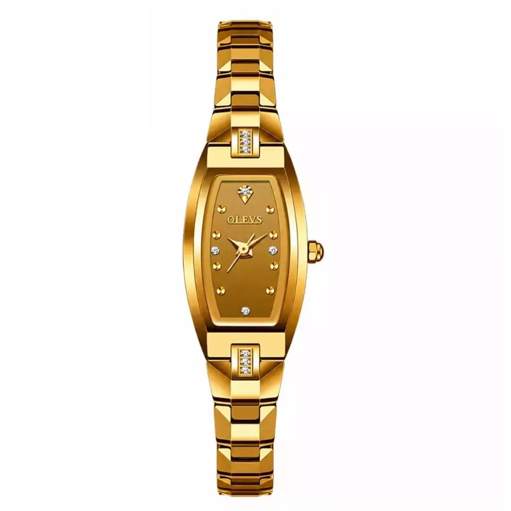 Relógio Feminino Pequeno  Modelo  Auréline Gold