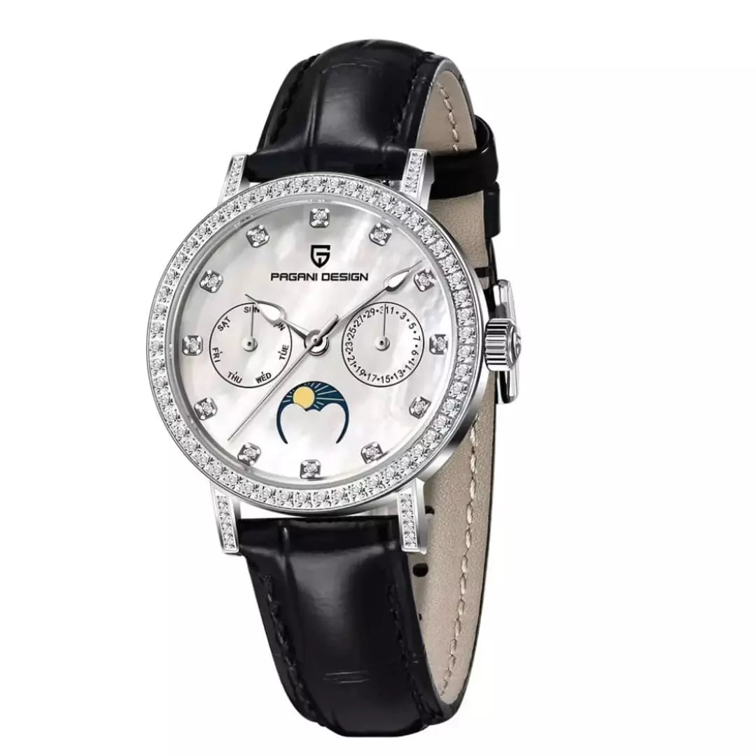Relógio Feminino Pagani Design Valenne Black