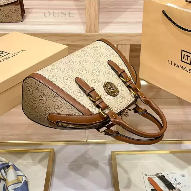 Bolsa Feminina Siena Beige — Sofisticação e Luxo que Transformam Qualquer Look
