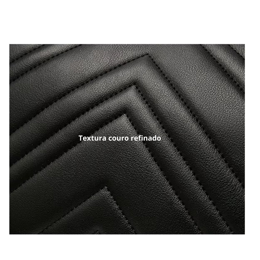 Bolsa Feminina De Ombro Modelo Foxer  Flap Black