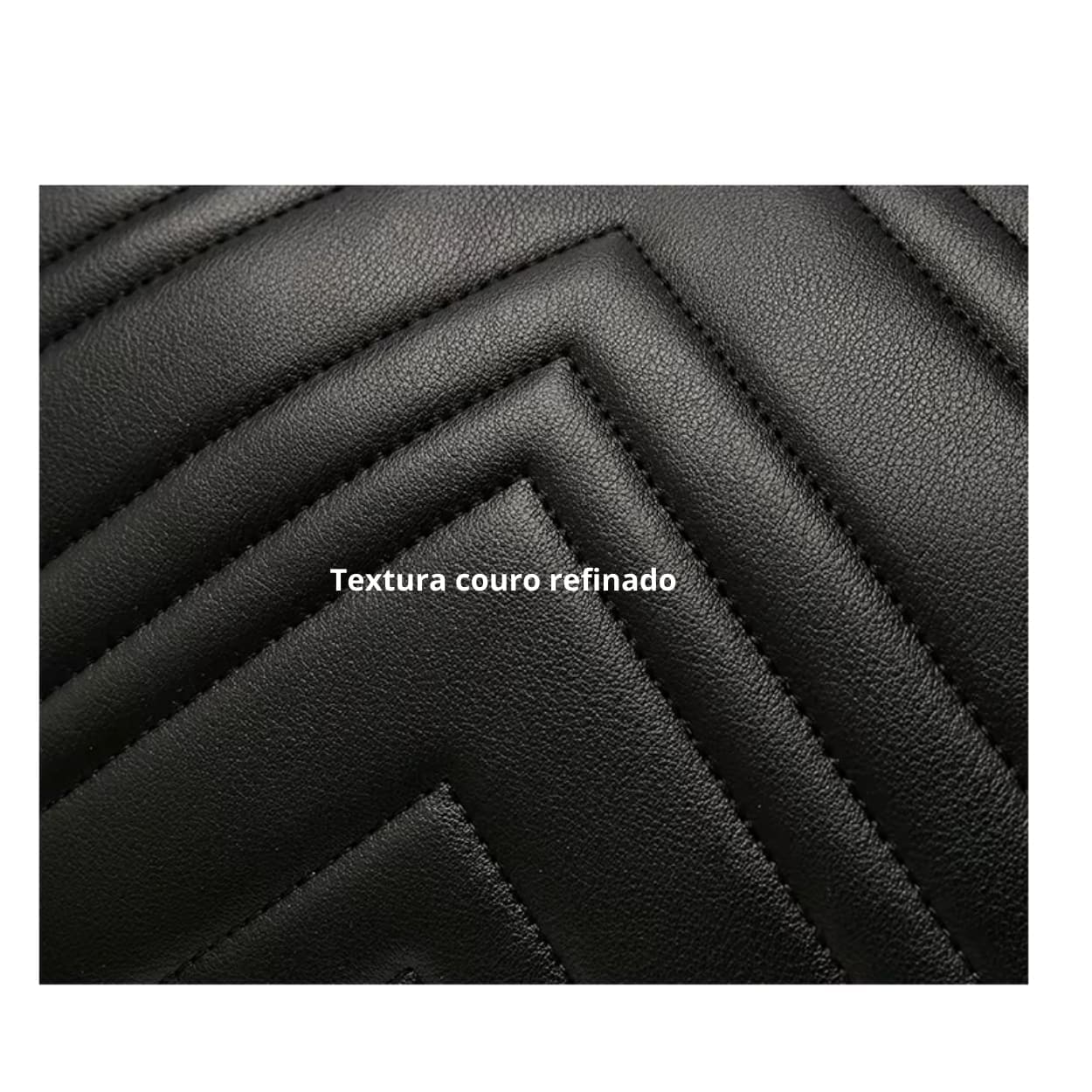Bolsa Feminina De Ombro Modelo Foxer  Flap Black