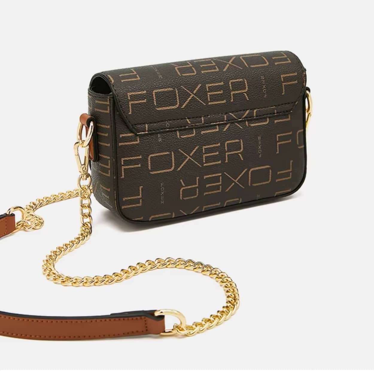 Bolsa Feminina Transversal Modelo Lady Brown