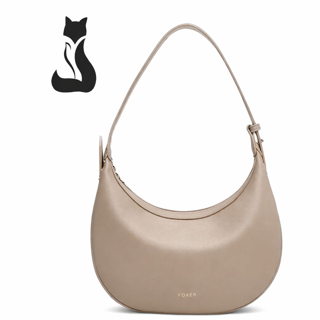 bolsa feminina pequena bege  Lunéra Beige