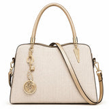 Bolsa Feminina Transversal De Couro Refinado Modelo Bella Rosê