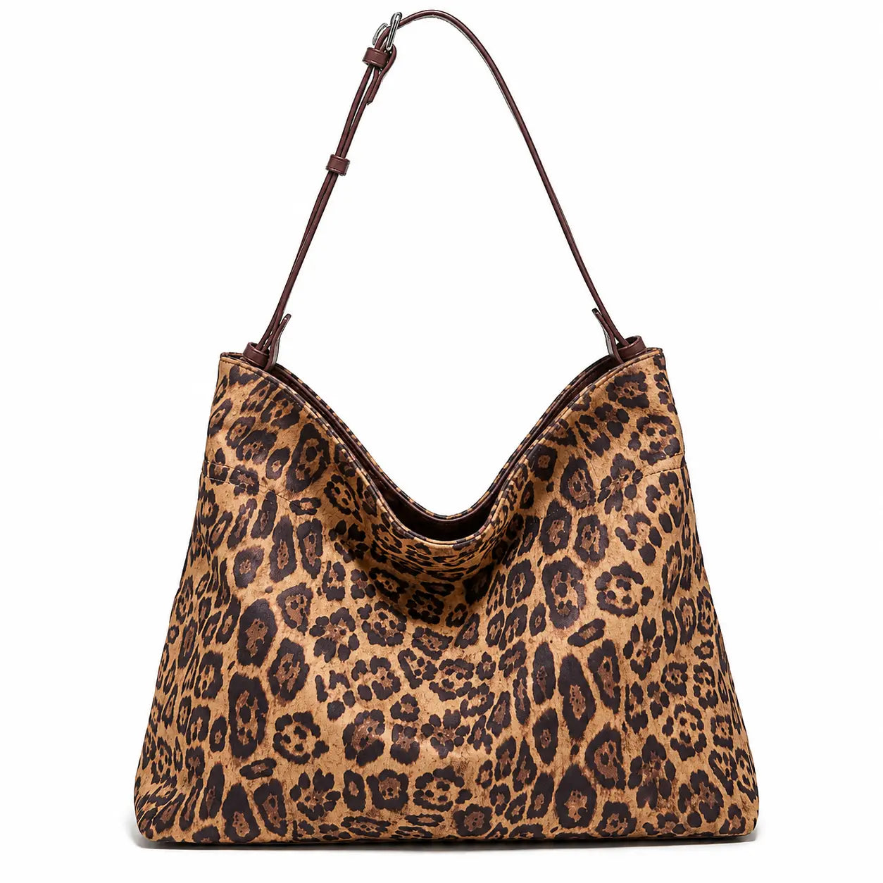 Bolsa Feminina Grande Modelo Foxer Sauvage Leopard