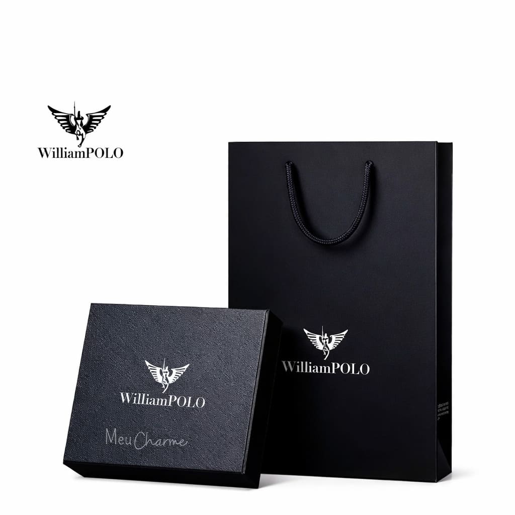 Carteira Feminina Grande  Modelo Supreme -Linha William Polo