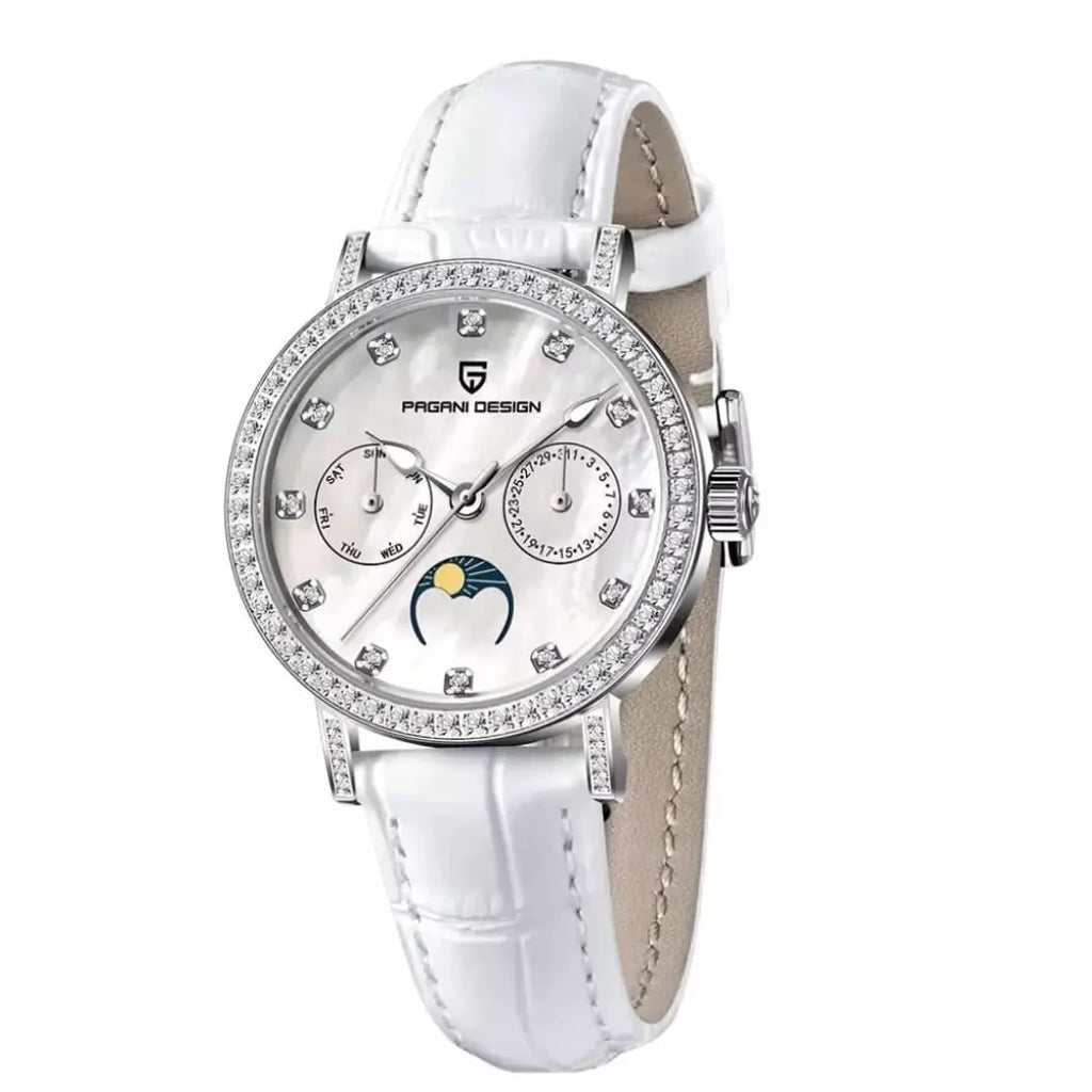Relógio Feminino Pagani Design Valenne White