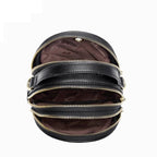 Bolsa  Feminina De Couro Modelo Jolie Black