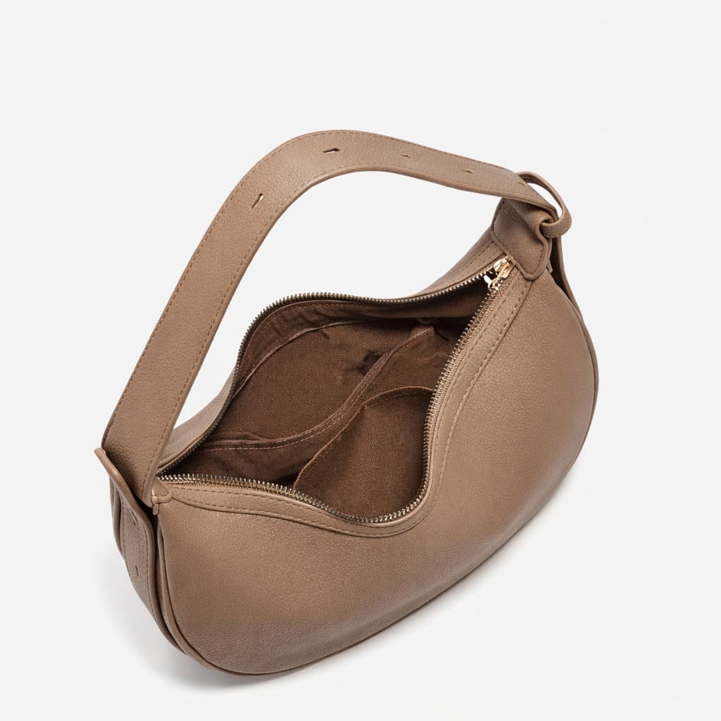 bolsa feminina de ombro aberta