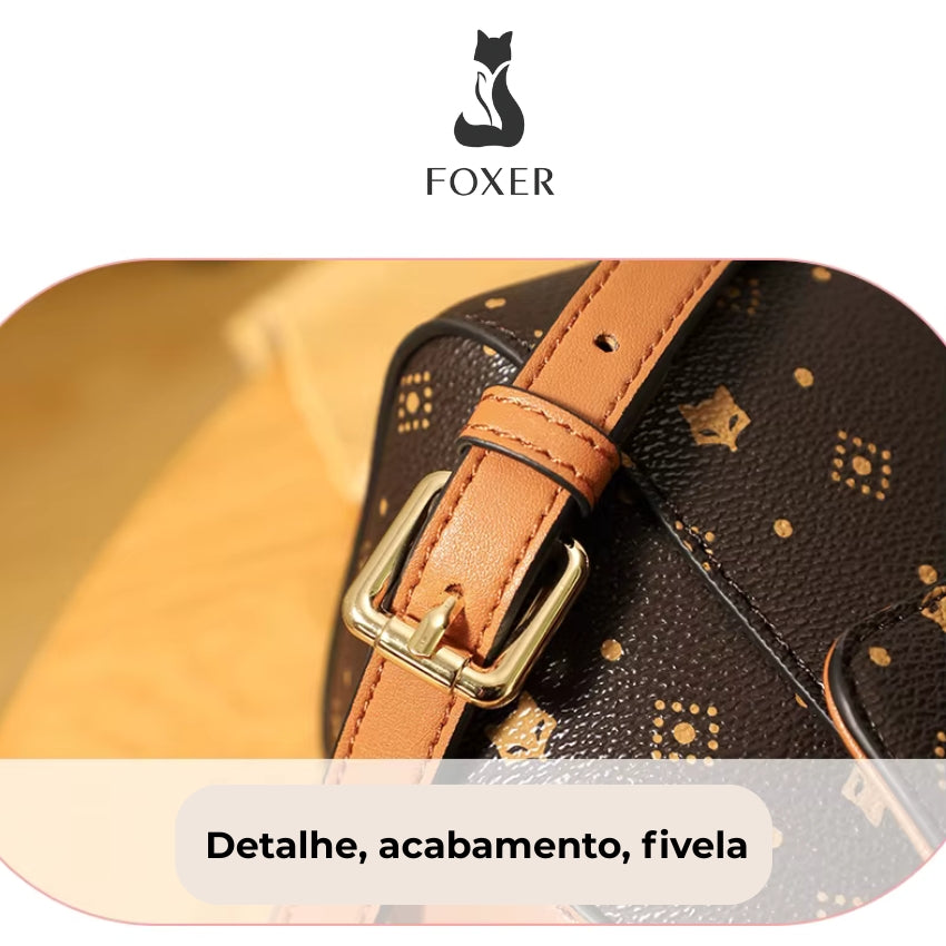 Bolsa Feminina Transversal Modelo Foxer Velin