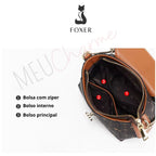 Bolsa Feminina Transversal Modelo Foxer Velin