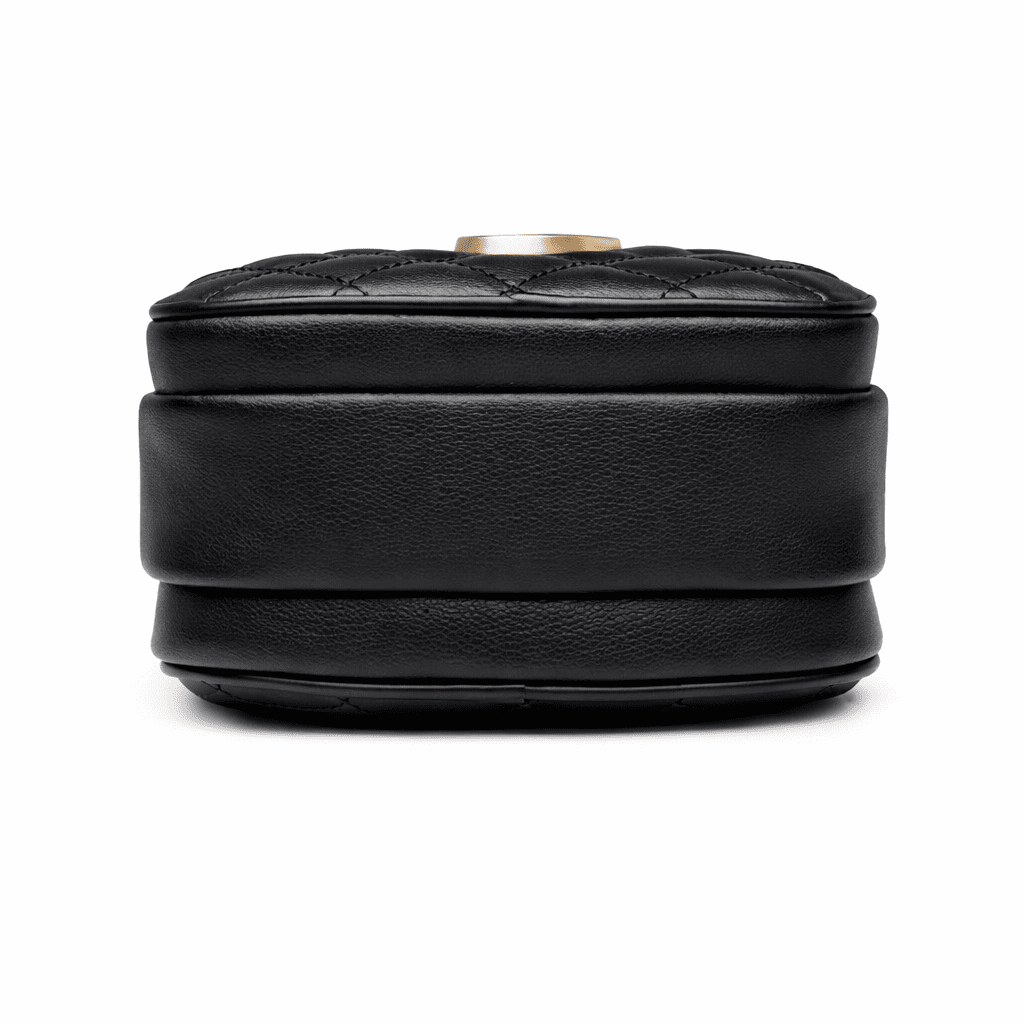 Bolsa  Feminina De Couro Modelo Jolie Black