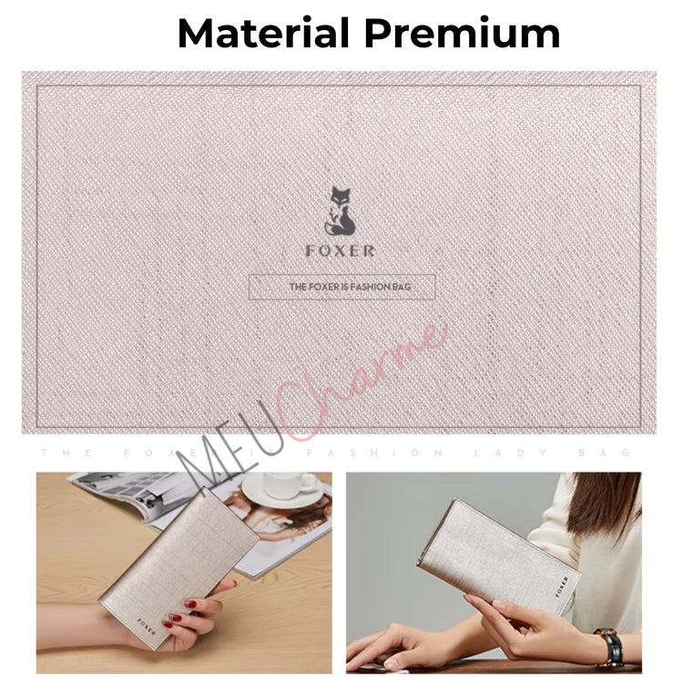 Carteira Feminina Grande Modelo Foxer Madeleine