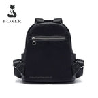Mochila Feminina De Couro Modelo Spine Black