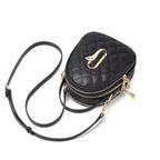 Bolsa  Feminina De Couro Modelo Jolie Black