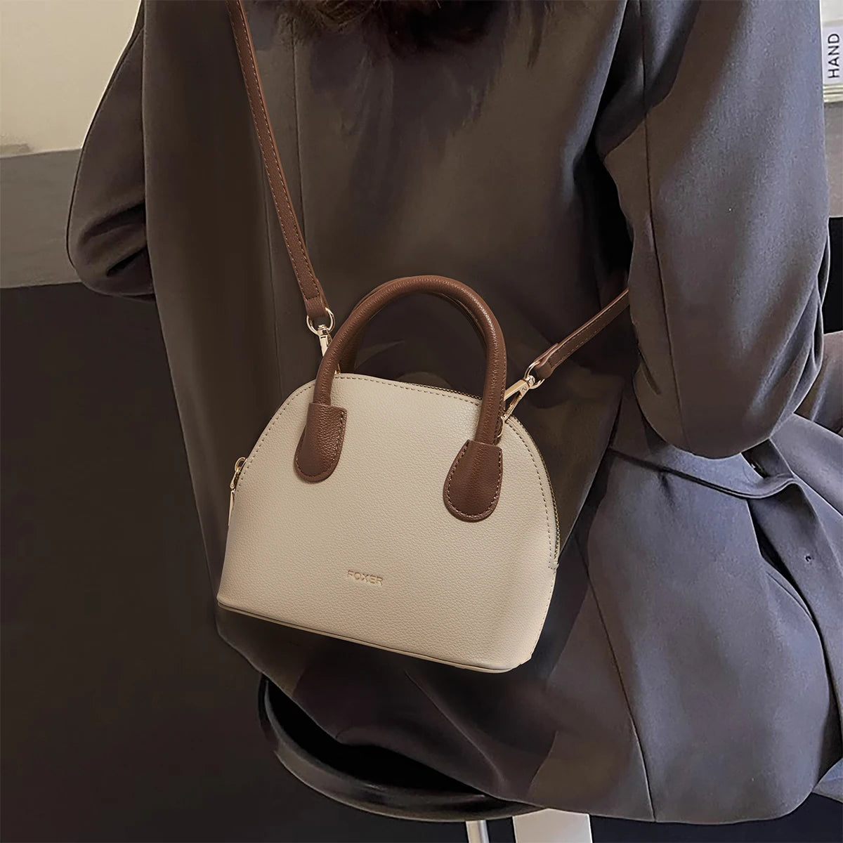 Bolsa Feminina Pequena Modelo Marcelline Treillis