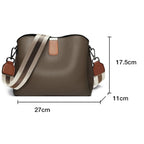 Bolsa Feminina Transversal De Couro Modelo Foxer Valmont Brown