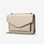 Bolsa Feminina Transversal Pequena Modelo Arvelle Beige