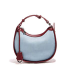 bolsa feminina transversal  pequena jeans luxe 2.3
