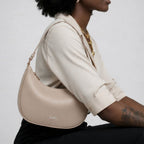 bolsa feminina de ombro  Lunéra Beige