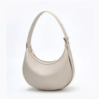 bolsa feminina pequena de couro Lunéra White2