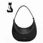 Bolsa feminina FOXER Lunéra Black de ombro em couro legítimo premium