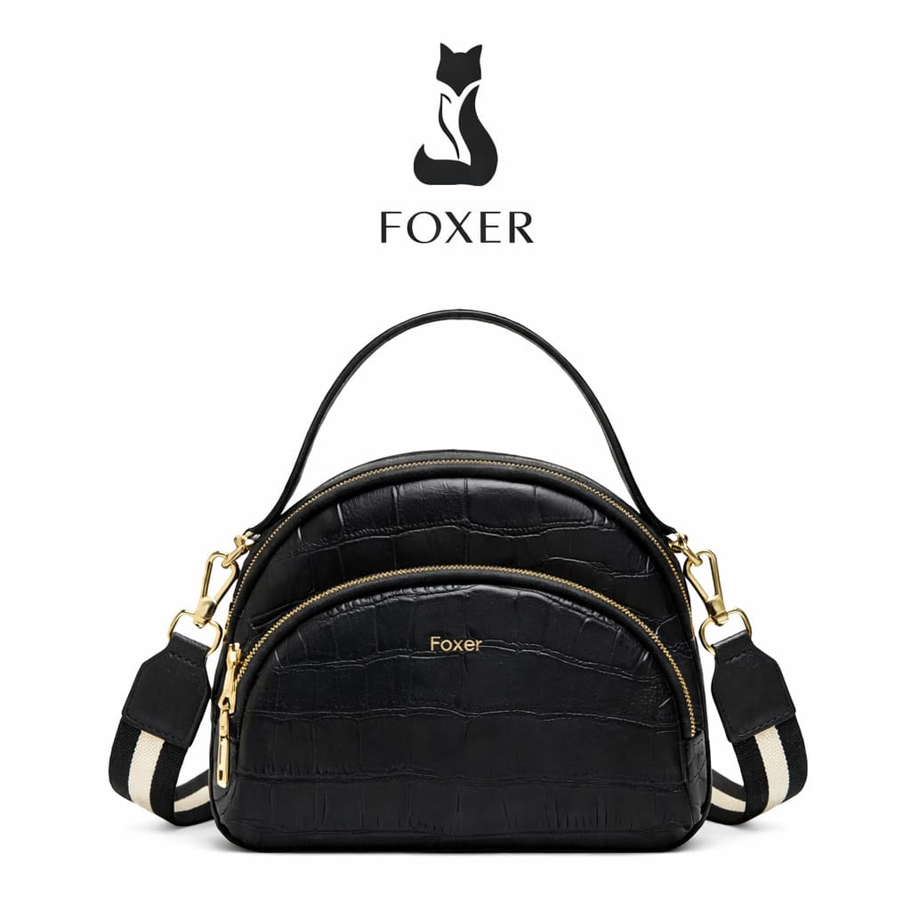 Bolsa feminina transversal de couro rivelle