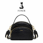 Bolsa feminina transversal de couro rivelle