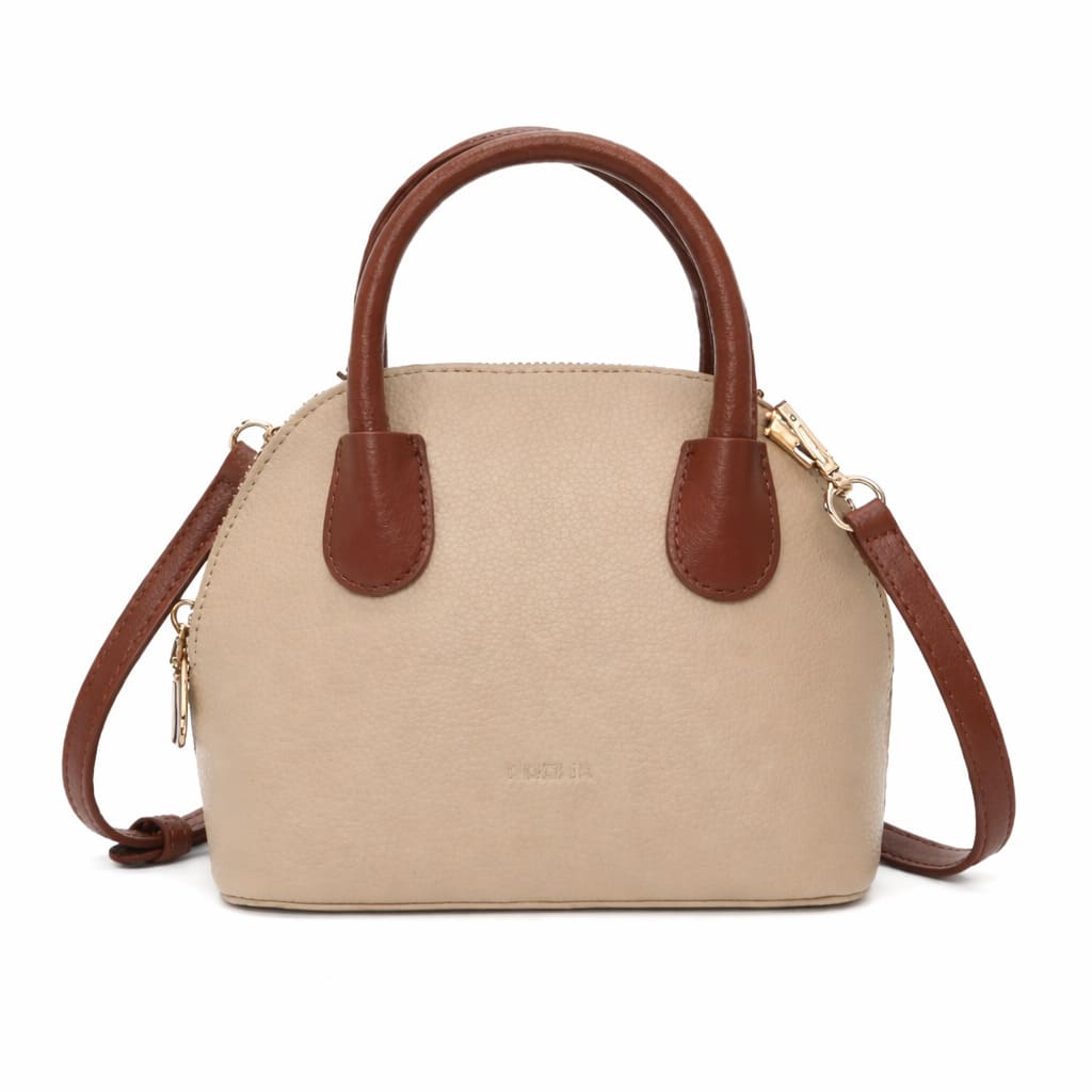 bolsa feminina transversal pequena de couro amellie