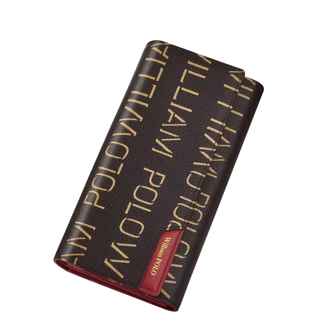 Carteira Feminina Grande Modelo Élegance -Linha WilliamPolo