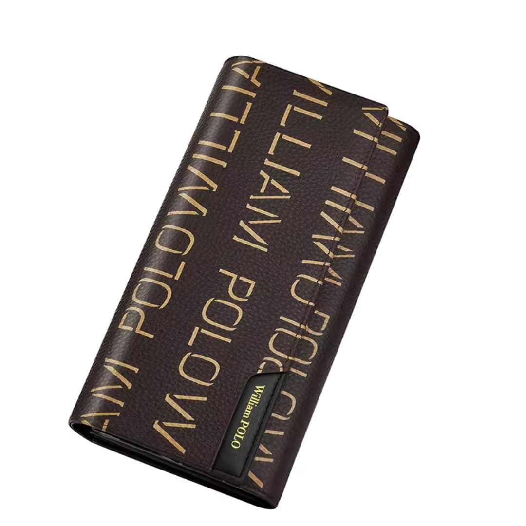 Carteira Feminina Grande Modelo Élegance -Linha WilliamPolo