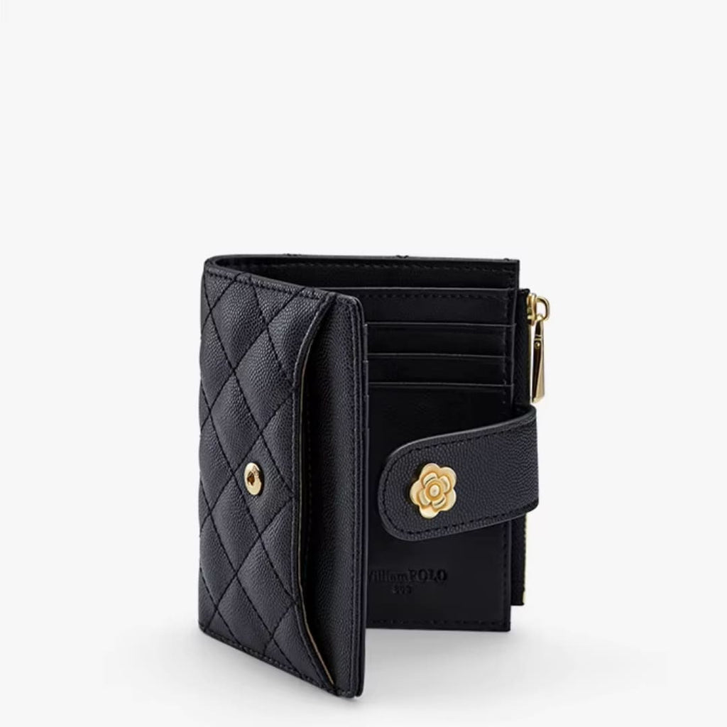 Carteira Feminina De Couro Modelo Élora - Linha WilliamPolo