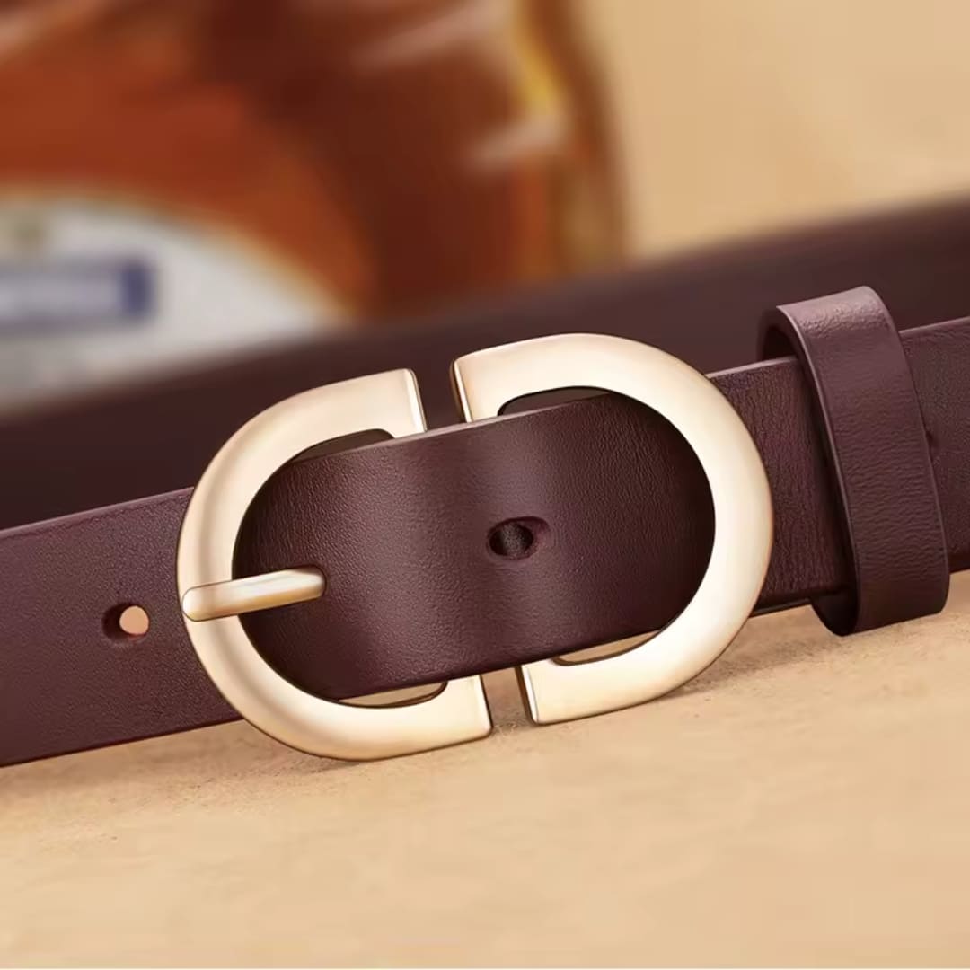 Cinto Feminino  Modelo Célinea Black- Linha WilliamPolo