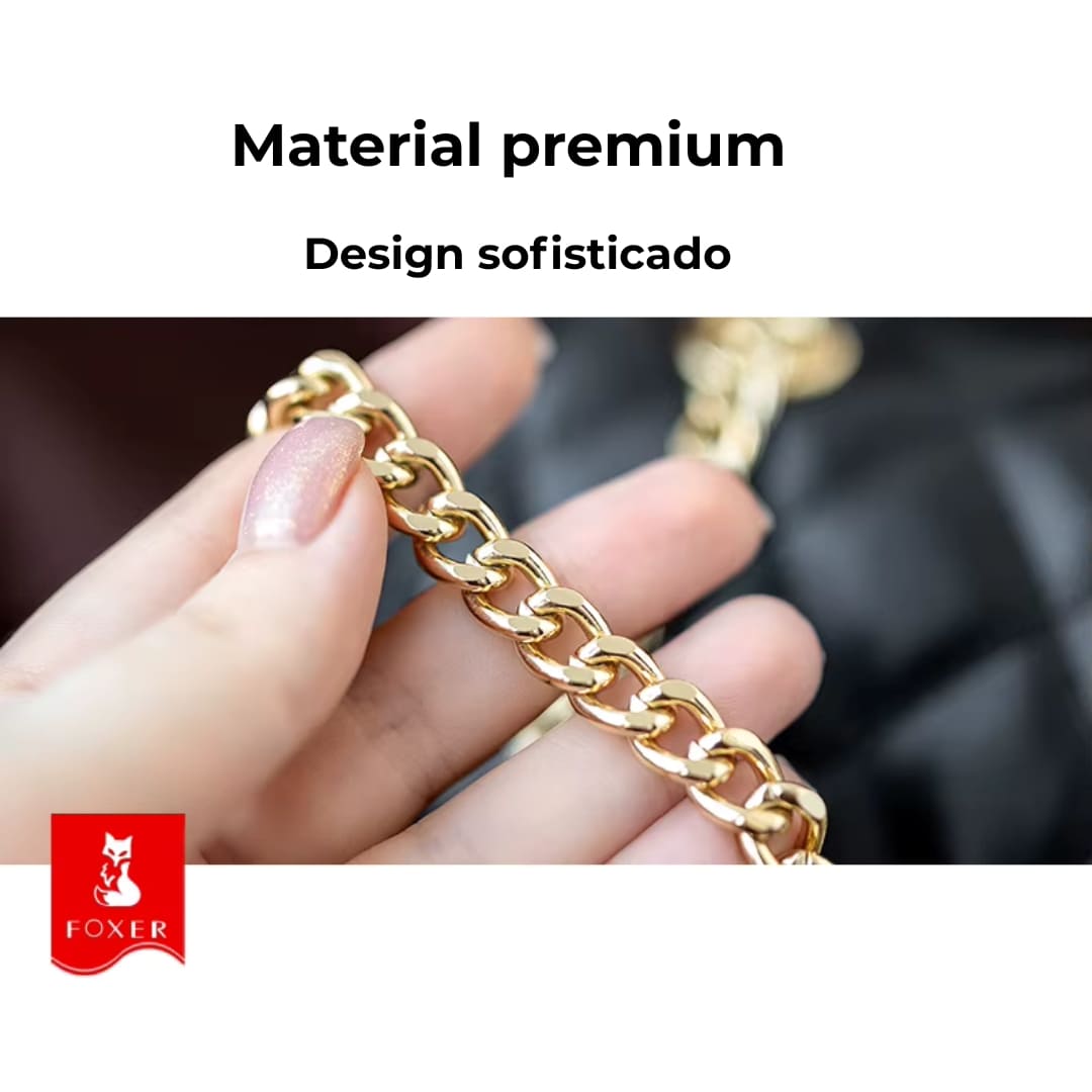Bolsa Feminina Transversal  Modelo Foxer Bella Treluxe