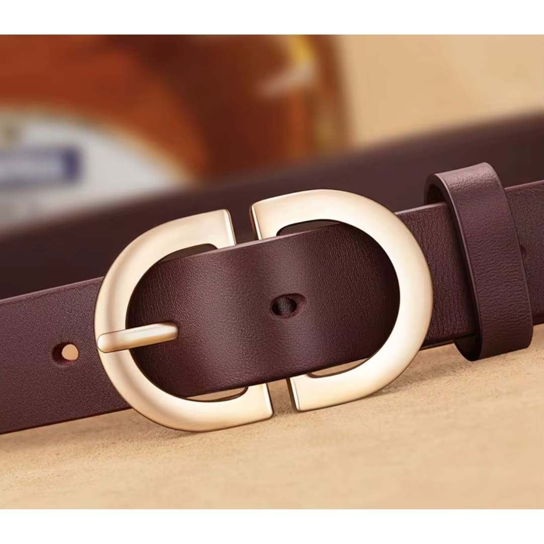 Cinto Feminino  Modelo Célinea Black- Linha WilliamPolo
