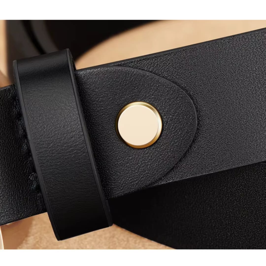 Cinto Feminino  Modelo Célinea Black- Linha WilliamPolo