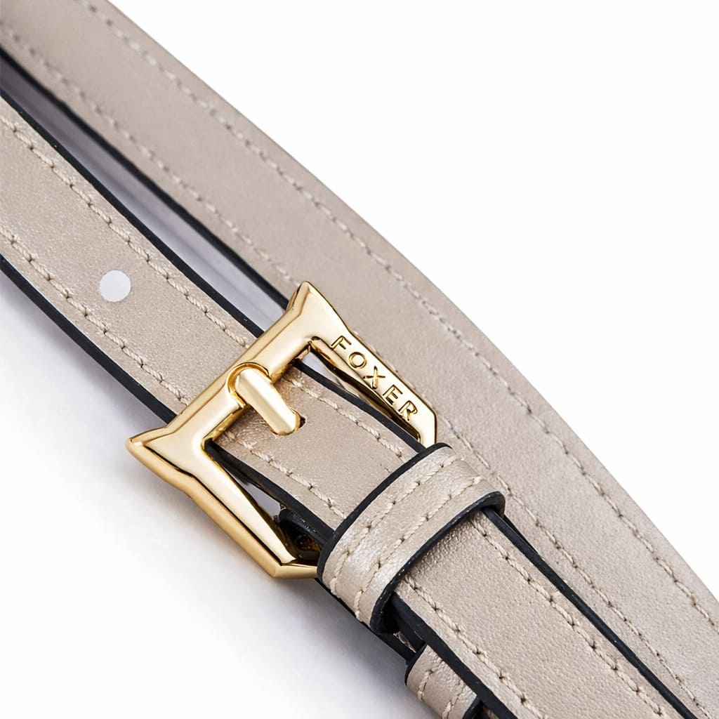 Bolsa Feminina Transversal De Couro Refinado Modelo Bella Rosê