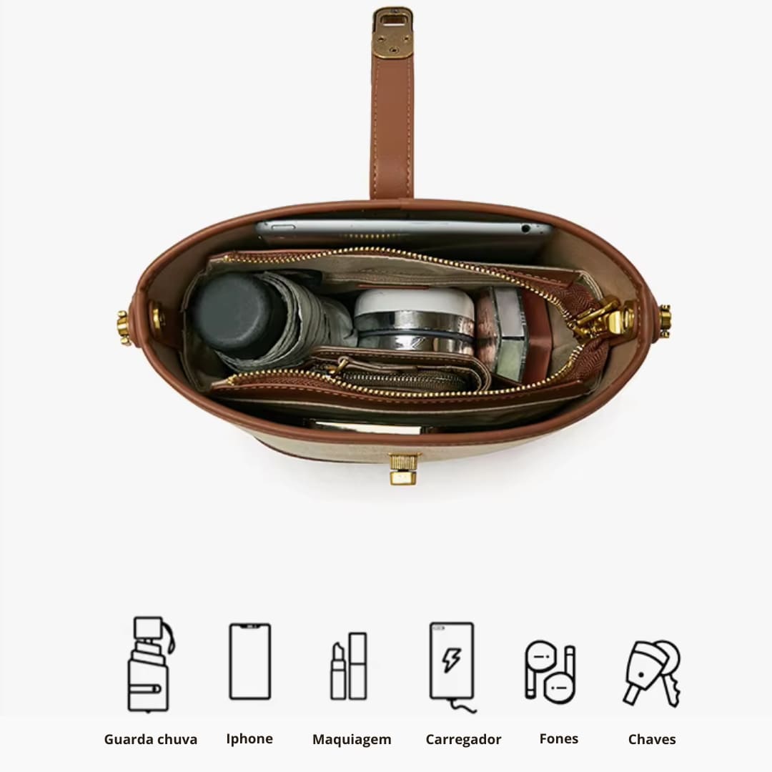 Bolsa Feminina Transversal Modelo Saint Honoré