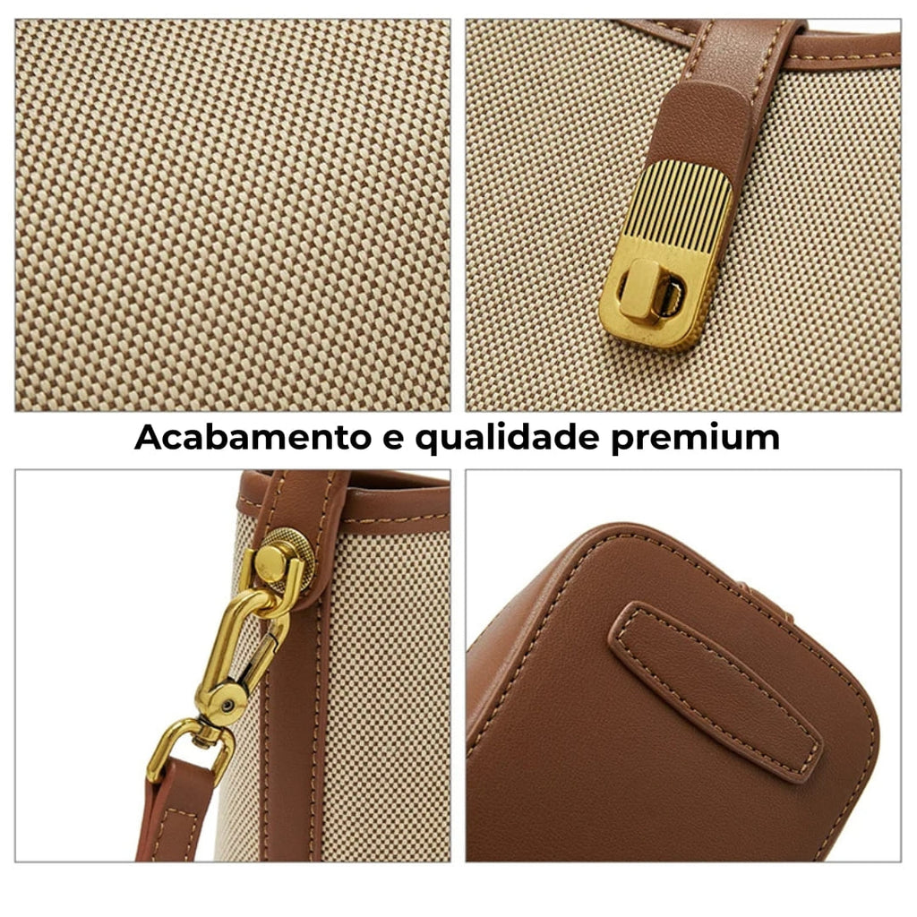 Bolsa Feminina Transversal Modelo Saint Honoré