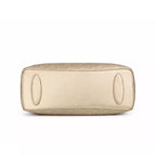 Bolsa Feminina Transversal Feita De Couro Genuíno Modelo Foxer Alma Golden
