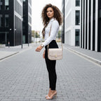bolsa feminina transversal linda 