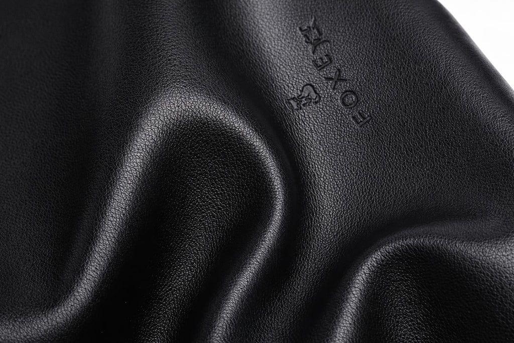 Bolsa Feminina Grande  Feita Em Couro Modelo Foxer Vallée Black