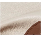 Bolsa Feminina Transversal  De Couro  Modelo Foxer  Verona Whit